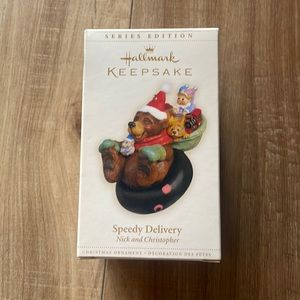 Hallmark Keepsake Speedy Delivery Nick and Christopher